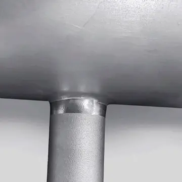 ティーパイプの高品質な溶接